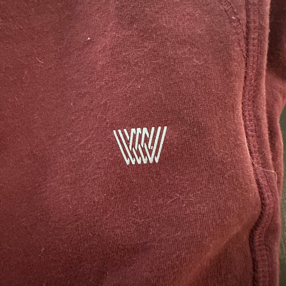 Men's XL Mack Weldon Ace Sweatpant WINE STAIN - Picture 6 of 6